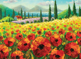 Field of Poppies 1000-Piece Puzzle