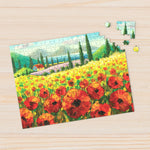 Field of Poppies 1000-Piece Puzzle